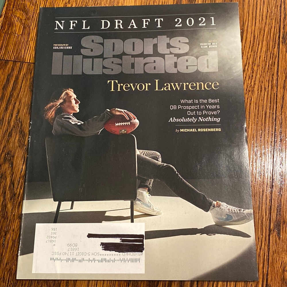 Sports Illustrated Magazine - May 2021 - Trevor Lawrence - Jacksonville Jaguars - Picture 1 of 1